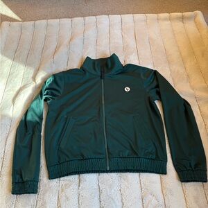 Vuori Courtside Track Jacket, Grass, Size Medium